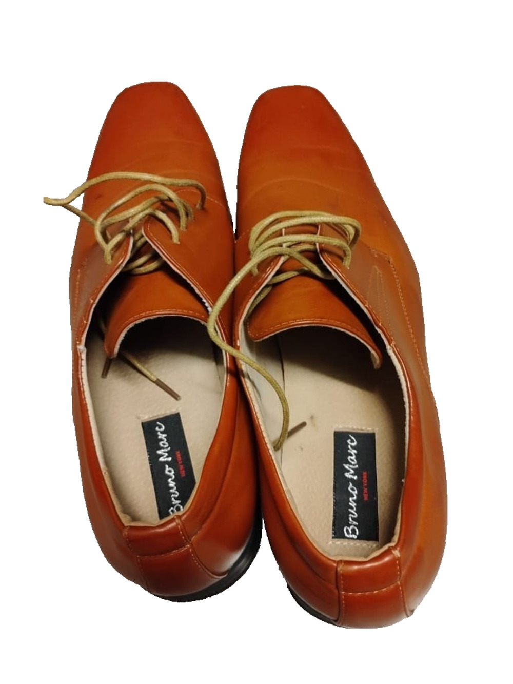 Bruno Marc Men's Classic Modern Formal Oxfords - Size: 11 brown